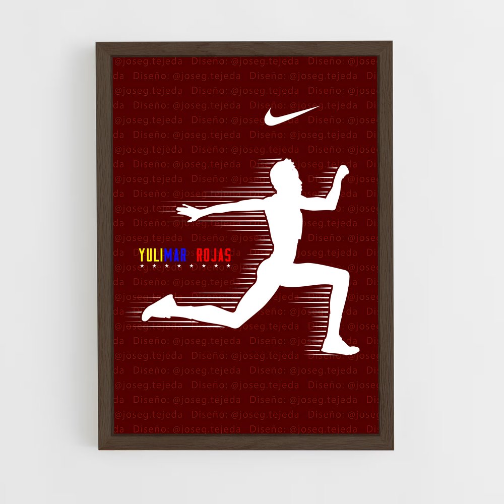 Poster Yulimar rojas fouet – affiche Athlétisme (vue 5)